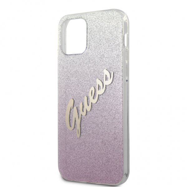 Guess iPhone 12/iPhone 12 Pro Cover Vintage Gradient Rosa