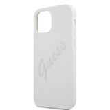 Guess iPhone 12/iPhone 12 Pro Cover Vintage Silicone Cream