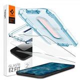 Spigen iPhone 12/iPhone 12 Pro Skærmbeskyttelse GLAS.tR EZ Fit 2-pak