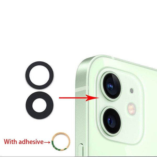 iPhone 12 kameralinse (2-pak)