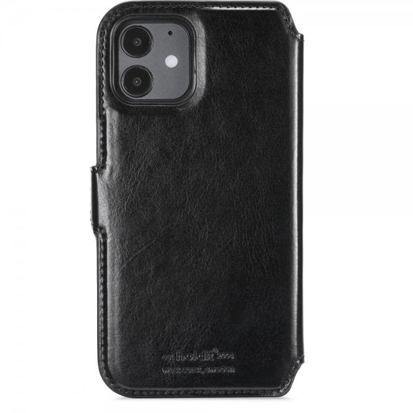 holdit iPhone 12/iPhone 12 Pro Etui Berlin Aftageligt Cover Sort