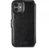 holdit iPhone 12/iPhone 12 Pro Etui Berlin Aftageligt Cover Sort