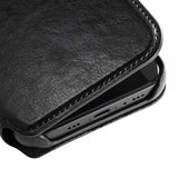 holdit iPhone 12/iPhone 12 Pro Etui Berlin Aftageligt Cover Sort