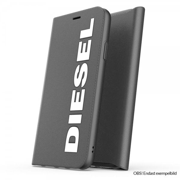 Diesel iPhone 12/iPhone 12 Pro Etui Booklet Case Sort