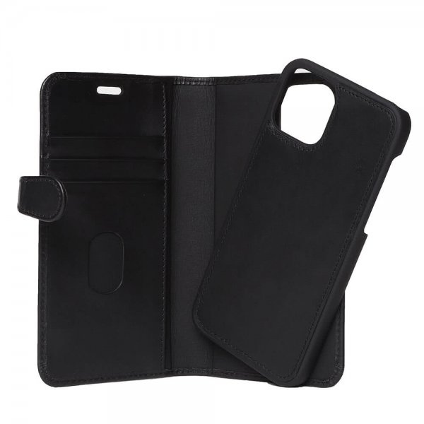 Buffalo iPhone 12/iPhone 12 Pro Etui Buffalo Aftageligt Cover Sort