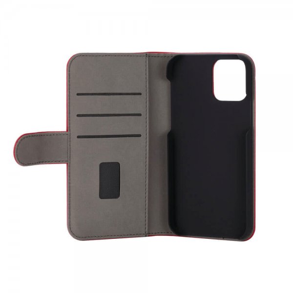 Gear iPhone 12/iPhone 12 Pro Etui med Kortlomme Rød