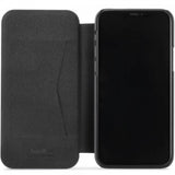 holdit iPhone 12/iPhone 12 Pro Etui SlimFlip Wallet Sort