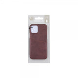 Onsala iPhone 12/iPhone 12 Pro Cover med Kortlomme Brun