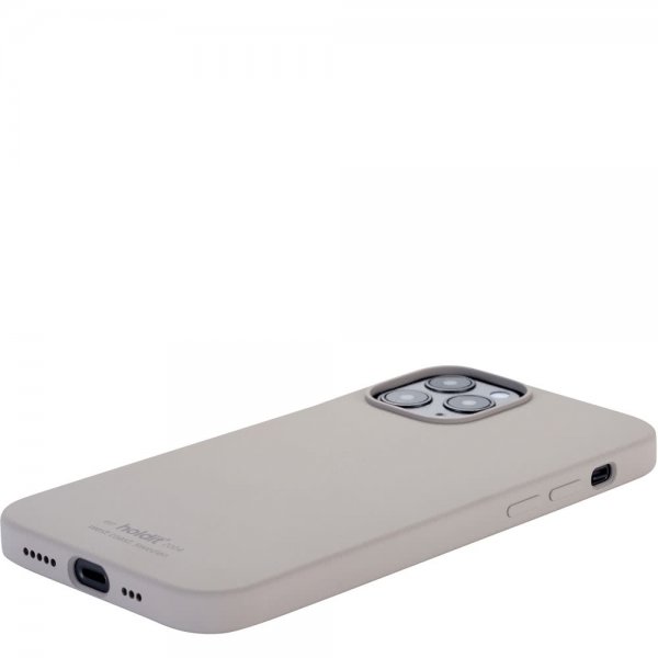holdit iPhone 12/iPhone 12 Pro Cover Silikone Taupe