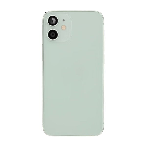 iPhone 12 Mini Bagside Komplet Med Smådele - Grøn