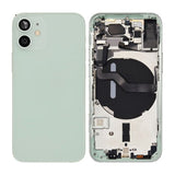 iPhone 12 Mini Bagside Komplet Med Smådele - Grøn