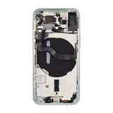iPhone 12 Mini Bagside Komplet Med Smådele - Grøn