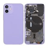 iPhone 12 Mini Bagside Komplet Med Smådele - Lilla
