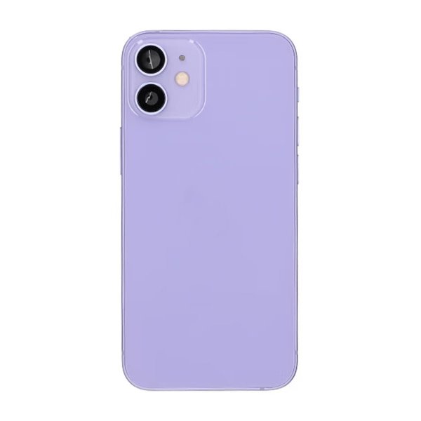 iPhone 12 Mini Bagside Komplet Med Smådele - Lilla