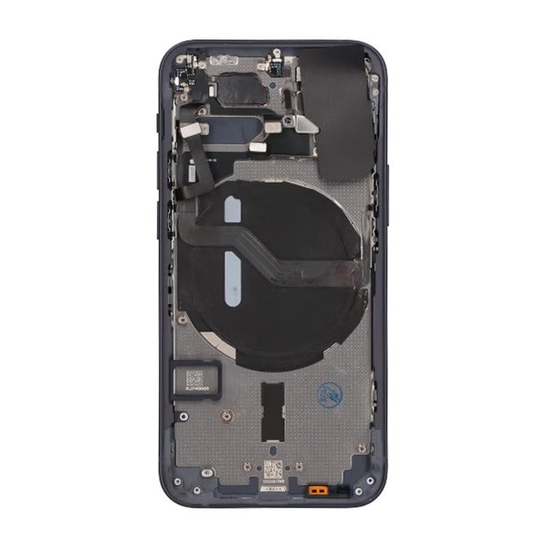 iPhone 12 Mini Bagside Komplet Med Smådele - Sort