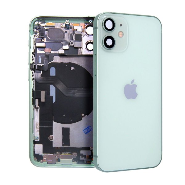 iPhone 12 Mini Bagside med Komplet Ramme - Grøn