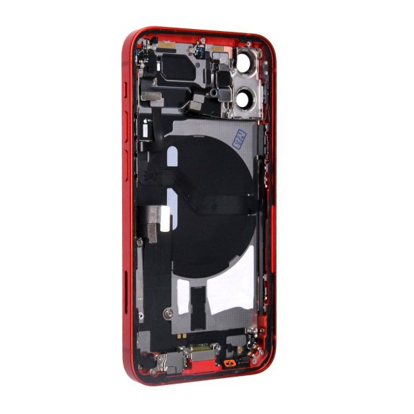 iPhone 12 Mini Bagside med Komplet Ramme - Rød