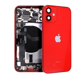 iPhone 12 Mini Bagside med Komplet Ramme - Rød