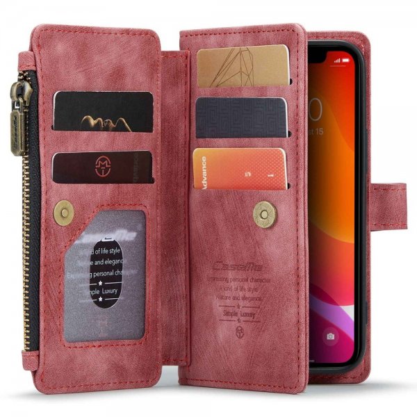 CaseMe iPhone 12 Mini Cover C30 Series Rød