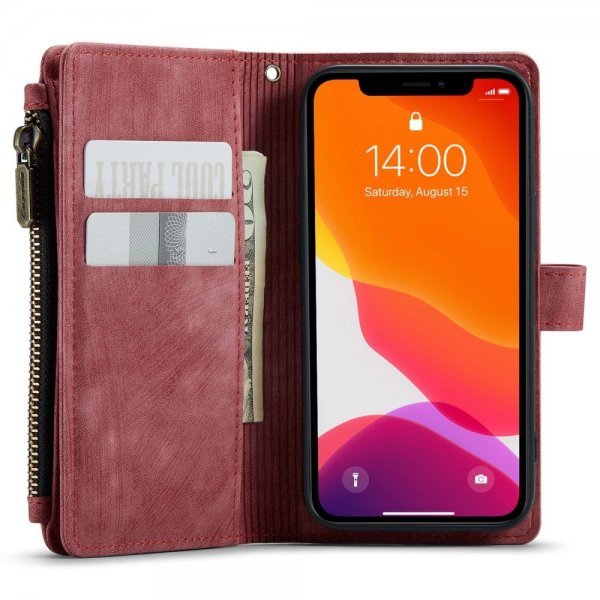CaseMe iPhone 12 Mini Cover C30 Series Rød