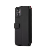 Ferrari iPhone 12 Mini Cover Logo Perforated Black