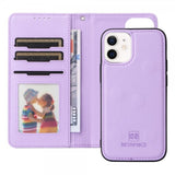 Betopnice iPhone 12 Mini Cover med Aftageligt Cover 005 Lilla