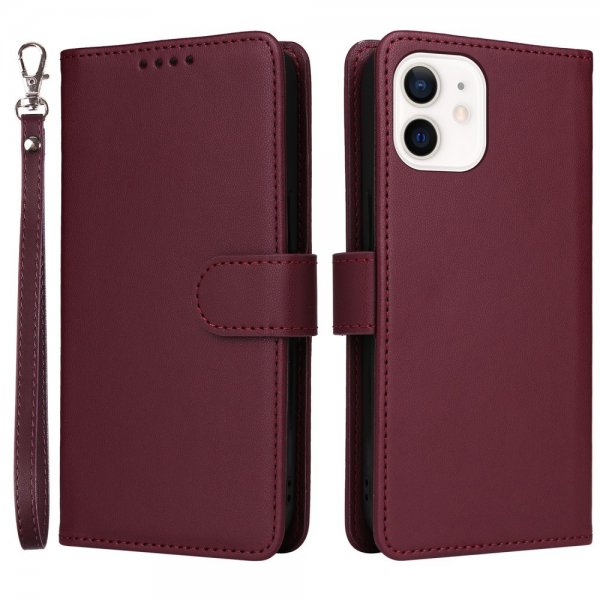 Betopnice iPhone 12 Mini Cover med Aftageligt Cover 005 Rød