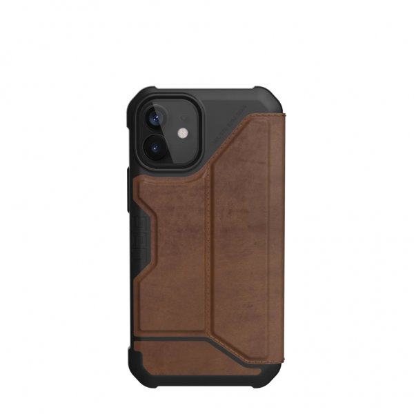 Urban Armor Gear (UAG) iPhone 12 Mini Cover Metropolis Læder Brun