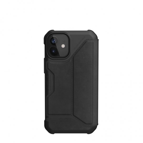 Urban Armor Gear (UAG) iPhone 12 Mini Cover Metropolis Læder Sort