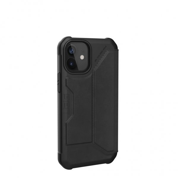 Urban Armor Gear (UAG) iPhone 12 Mini Cover Metropolis Læder Sort