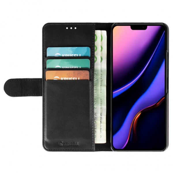 Krusell iPhone 12 Mini Cover PhoneWallet Sort