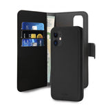 Puro iPhone 12 Mini Cover Wallet Detachable 2 in 1 Sort