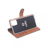 Celly iPhone 12 Mini Cover Wally Wallet Case Sort