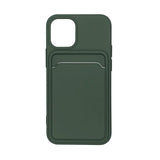 iPhone 12 Mini Cover Kortholder Grøn