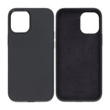 Rvelon iPhone 12 Mini Cover Silikone Sort