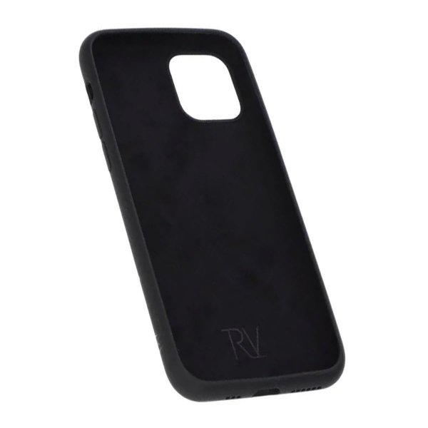 Rvelon iPhone 12 Mini Cover Silikone Sort
