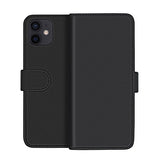 Rvelon iPhone 12 Mini Cover Magnetisk Aftageligt Etui Sort