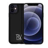 Rvelon iPhone 12 Mini Cover Magnetisk Aftageligt Etui Sort
