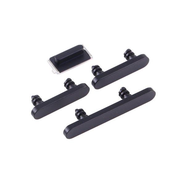 iPhone 12 Mini Sideknapper - Sort