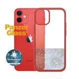 PanzerGlass iPhone 12 Mini Cover ClearCase Color Mandarin Red