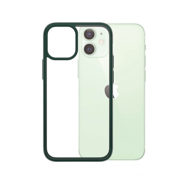 PanzerGlass iPhone 12 Mini Cover ClearCase Color Racing Green