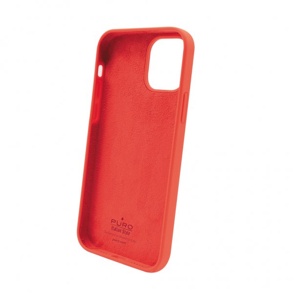 Puro iPhone 12 Mini Cover Ikon Rød