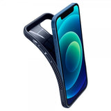 Spigen iPhone 12 Mini Cover Liquid Air Navy Blue