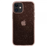 Spigen iPhone 12 Mini Cover Liquid Crystal Glitter Rose Quartz