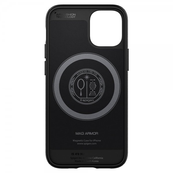 Spigen iPhone 12 Mini Cover Mag Armor Mat Sort