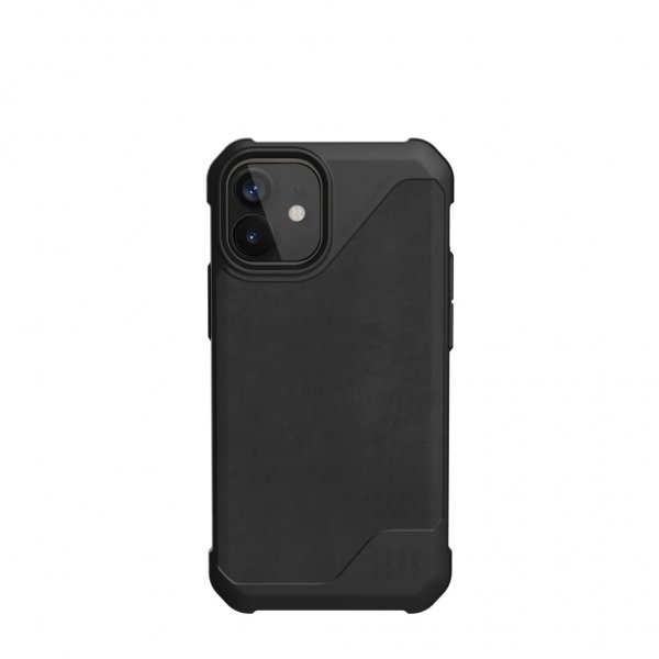 Urban Armor Gear (UAG) iPhone 12 Mini Cover Metropolis LT Læder Sort