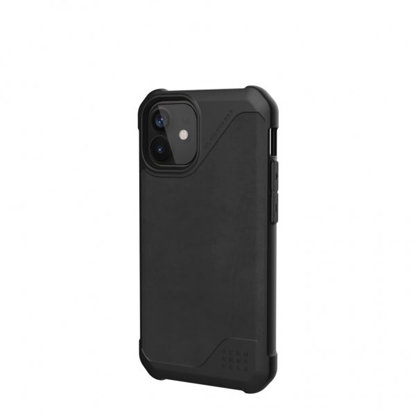Urban Armor Gear (UAG) iPhone 12 Mini Cover Metropolis LT Læder Sort