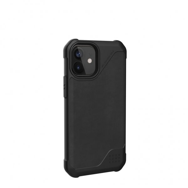 Urban Armor Gear (UAG) iPhone 12 Mini Cover Metropolis LT Læder Sort