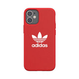 Adidas iPhone 12 Mini Cover Moulded Case Canvas Scarlet