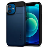 Spigen iPhone 12 Mini Cover Slim Armor CS Navy Blue